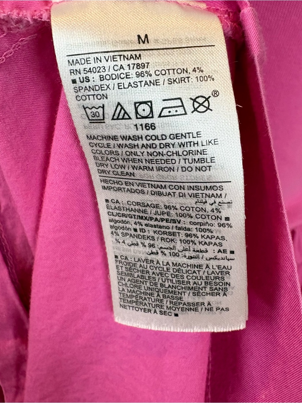 Old Navy Fit and Flare Combination Midi Sleeveless Pink Dress Sz M - Picture 10 of 14